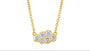 Mini Diamond Cloud Necklace