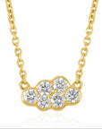 Mini Diamond Cloud Necklace