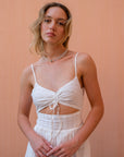 Pastel Candy Stick Asymmetrical Pearl Choker
