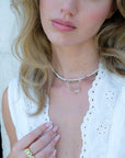 Small Diamond OG Love Cloud Necklace