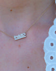 Small Diamond OG Love Cloud Necklace