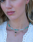 Emerald Cut Emerald Necklace