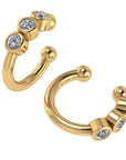 Tiny Diamond Ear Cuff