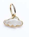 White Quartz Cloud Pendant