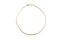 Dainty Bezel Set Diamond Tennis Necklace
