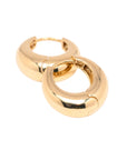 Chubby Billowy Hoop Earrings