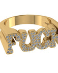The F*CK Ring with Diamonds