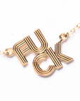 The F*CK Necklace