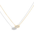Pave Cloud Necklace with Diamonds
