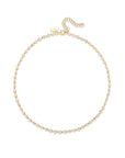 The Finest Bezel Set Mixed-Cut Tennis Necklace