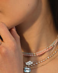 Small Diamond Cloud Necklace