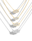 Large Diamond Cloud Necklace