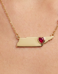 The Ruby Falls Necklace
