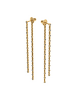 Two-Line Earrings
