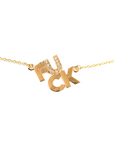 The Diamond Cut F*CK Necklace
