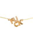 The Diamond Cut F*CK Necklace