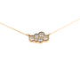 Large Diamond Cloud Necklace