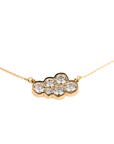 Large Diamond Cloud Necklace
