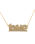 Small Diamond OG Love Cloud Necklace