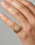 Power T Signet Ring