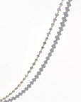 The Finest Bezel Set Mixed-Cut Tennis Necklace