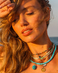 Emerald Cut Emerald Necklace