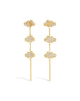 The Trio Tibetan Cloud Earrings