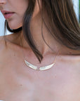 Winged Moon Necklace