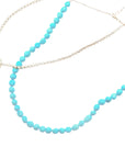 Sleeping Beauty Turquoise Beaded Necklace