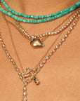 Golden Gloss Cloud Necklace