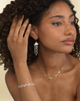 Solid Tibetan Puffy Cloud Necklace