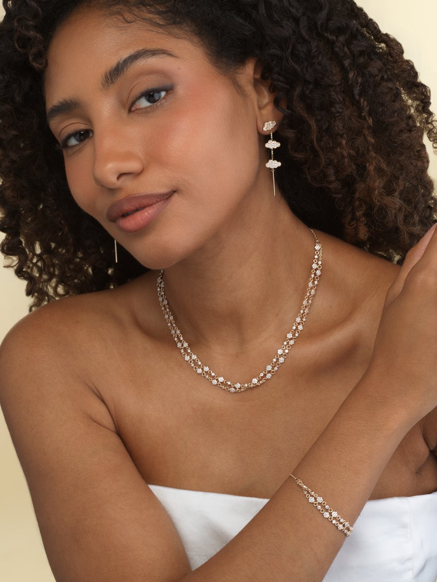 The Trio Tibetan Cloud Earrings