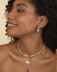 Open Skies Tibetan Cloud Necklace