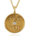 Moi et Toi Medallion Necklace