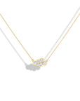 Small Diamond Cloud Necklace