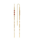 Triple Threat Threader Earrings