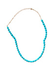 Sleeping Beauty Turquoise Beaded Necklace