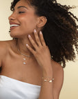 Mini Diamond Cloud Necklace