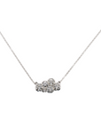 Small Diamond Cloud Necklace