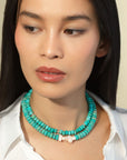 Sun Drunk Turquoise Necklace