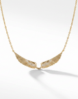 Winged Moon Necklace
