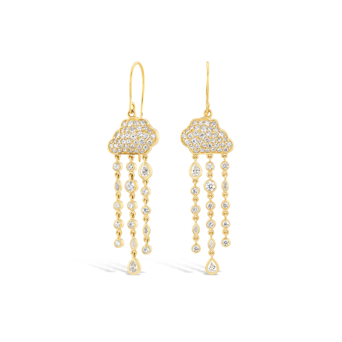 Cloud 9 Diamond Earrings