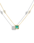 Original Recipe Emerald and Diamond Necklace