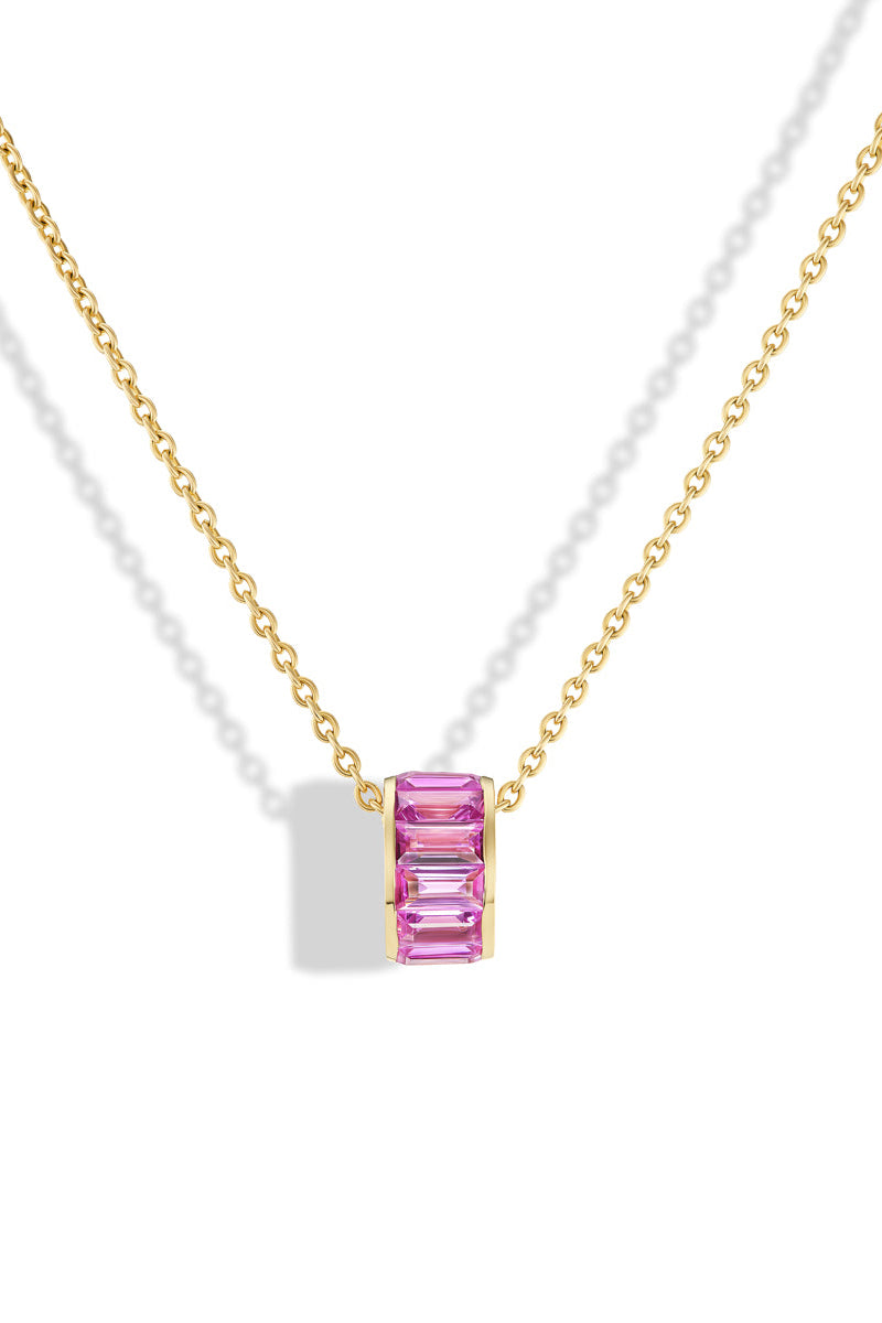 Pink Light Necklace