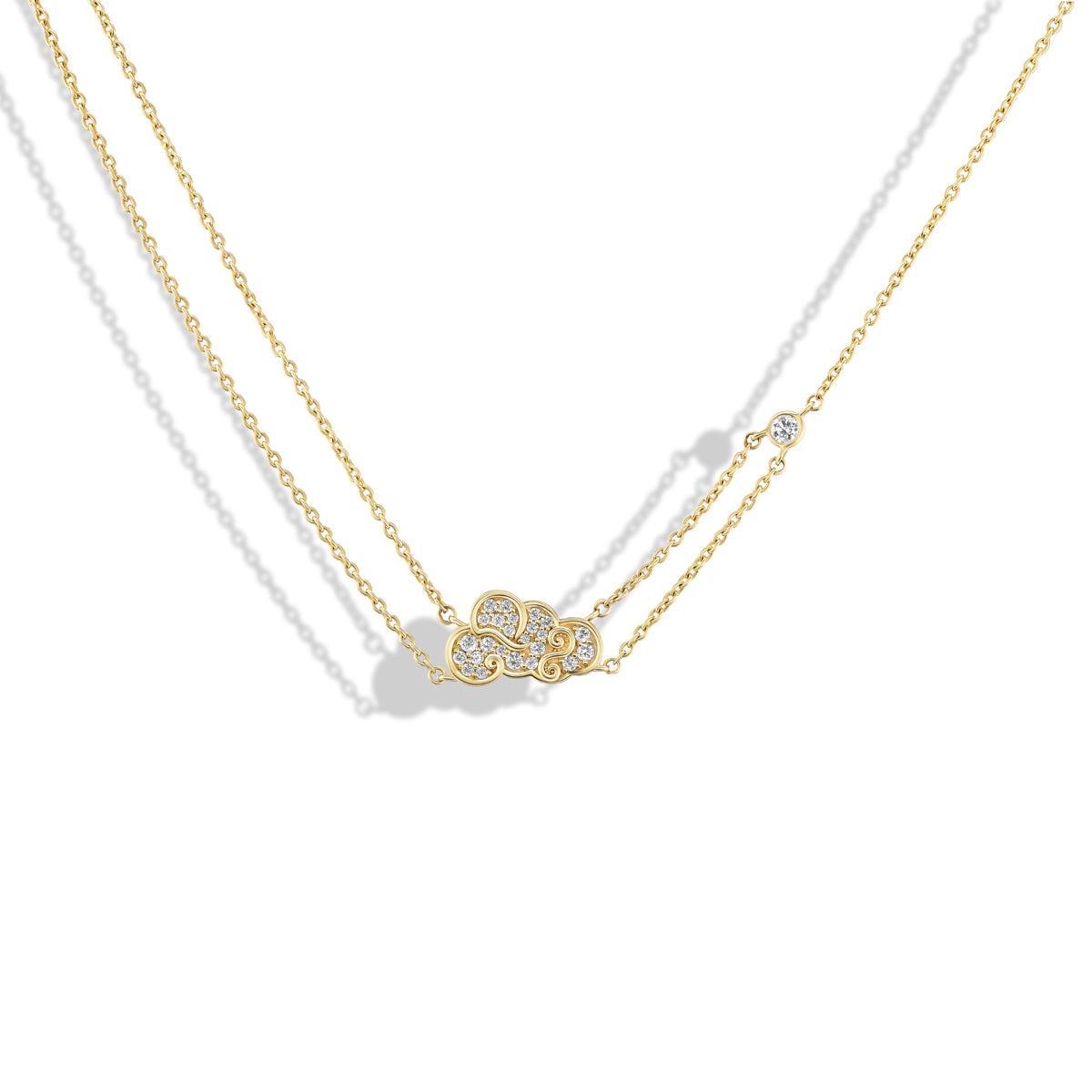 Ann's Tibetan Cloud Necklace