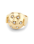 Diamond Bombe Glacée Cocktail Ring