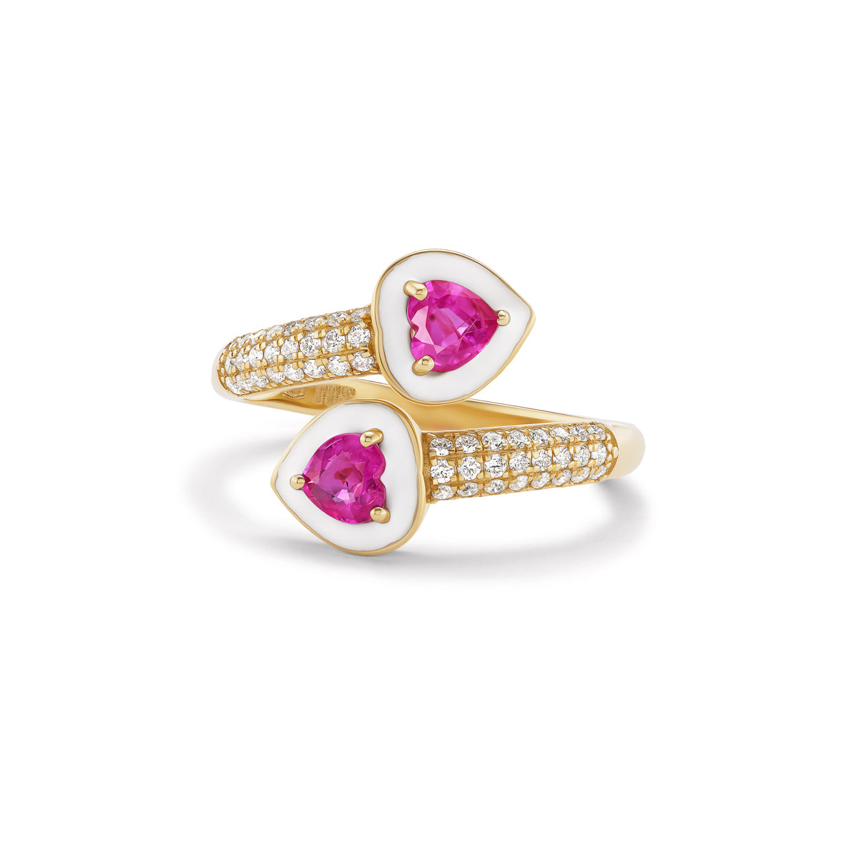 The Double Take Ruby Ring