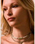 The Finest Bezel Set Mixed-Cut Tennis Necklace