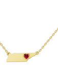 The Ruby Falls Necklace