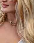 The Finest Bezel Set Mixed-Cut Tennis Necklace